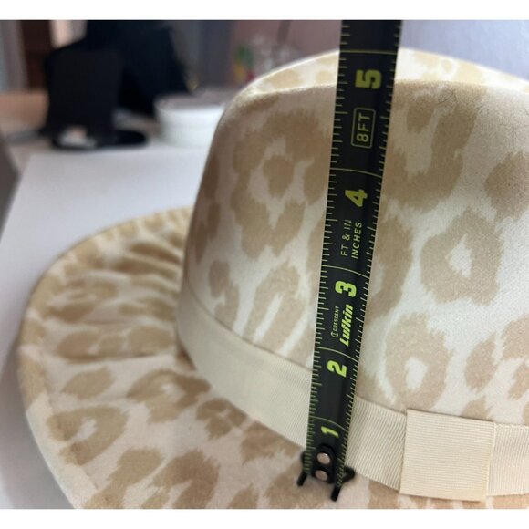 cowboy hat western Rodeo sun protection leopard fedora look cool be cool unisex - Picture 10 of 11